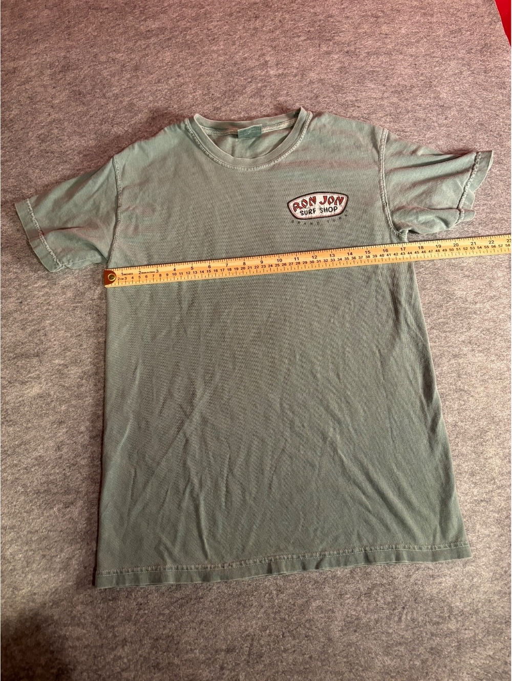 Ron Jon Surf Shop Grand Turk Comfort Colors T-Shirt Size Small Green Cotton